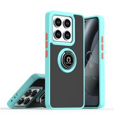 Per Xiaomi 14T Q Shadow 1 Series TPU + PC Custodia per telefono con anello (blu cielo)