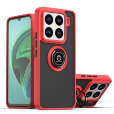 Per Xiaomi 15 Pro Q Shadow 1 Series TPU + PC Custodia per telefono con anello (rosso)