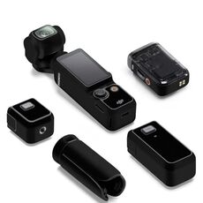 Per adesivi per fotocamera DJI Pocket 3 Pellicola protettiva antigraffio non adesiva (nero opaco)