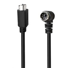 Cavo di prolunga Mini DIN a 6 pin, lunghezza: 3 m (da gomito maschio a dritto maschio)