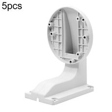 5 pz. Supporto da parete universale in plastica per telecamera di sorveglianza, modello: 1258S (bianco)