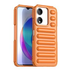 Per Honor X5 Plus Capsule Series Candy Color IMD Custodia per telefono (arancione)