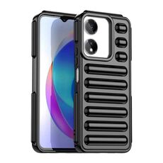 Per Honor X5 Plus Capsule Series Custodia per telefono Candy Color IMD (Nero)