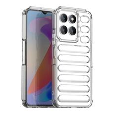 Custodia per telefono IMD color caramella della serie Capsule per Honor X6a (trasparente)