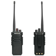 Walkie talkie RETEVIS RT29 VHF 136-174MHz 10W 16CH portatile con spina UE nero EDA007476801A