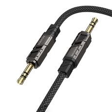 Borofone BL22 Cavo audio AUX Dignity in lega di zinco da 3,5 mm, lunghezza: 1 m (nero)