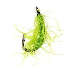 Ami da pesca con imitazione di erba acquatica con amo singolo Ami da erba (2#)