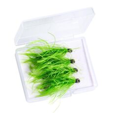 4 pezzi/scatola ganci imitazione erba acquatica ganci da pesca ganci per erba (2#)