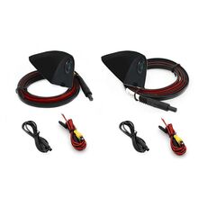 Punch-Free Car Imaging Side View Blind Spot Car Universal Night Vision Camera, specifiche: AHD1080P Nero