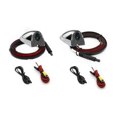 Punch-Free Car Imaging Side View Blind Spot Car Universal Night Vision Camera, specifiche: AHD1080P Silver