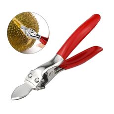 Negozio di frutta Strumento per aprire la frutta Strumento per pelare il guscio del durian Pinza per aprire l'anguria e il jackfruit (manico rosso)