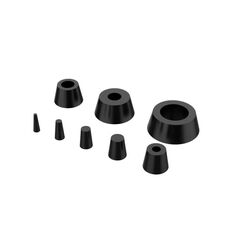 8 pezzi/set tappi di rilevamento perdite tubo di scarico auto