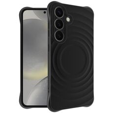 Per Samsung Galaxy S25+ 5G IMAK UC-6 Series Custodia morbida per telefono Manbo Frosting (nero)