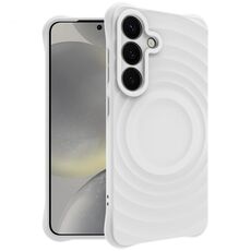 Per Samsung Galaxy S25+ 5G IMAK UC-6 Series Custodia morbida per telefono Manbo Frosting (bianca)