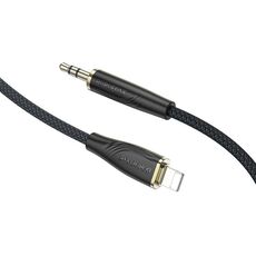 Borofone BL23 Cavo audio AUX da 3,5 mm a 8 pin Refinado, lunghezza: 1 m (nero)