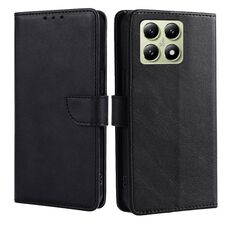 Per Xiaomi Mi 14T 5G Custodia in pelle con fibbia a ribalta con texture in vitello (nero)