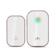 Campanello wireless impermeabile a lunga distanza 2 in 1 (oro)