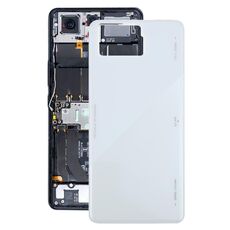 Per Asus ROG Phone 8 Pro AI2401 AI2401_A Global Original Cover posteriore in vetro per batteria (grigio)