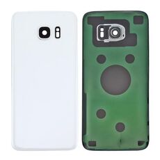 Per Samsung Galaxy S7 SM-G930F Cover posteriore batteria con copriobiettivo fotocamera (bianco)