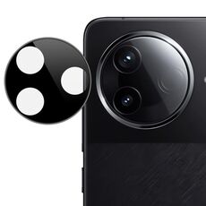 Per Redmi K80 IMAK Pellicola in vetro per obiettivo fotocamera posteriore Versione nera