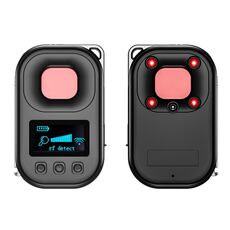 T03 Rilevatore di telecamere multifunzione Scanner Anti-Peep Eavesdropping Anti-Monitoring Signal Detector (Nero)