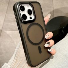 Per iPhone 12 Pro Custodia per telefono antiurto MagSafe con dissipazione del calore (nero)