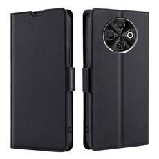 Per Tecno Spark 30C 4G Custodia in pelle con fibbia laterale ultrasottile e flip orizzontale (nero)