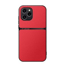 Per Honor 60 SE Custodia per telefono antiurto magnetica in pelle Litchi con copertura completa (rossa)