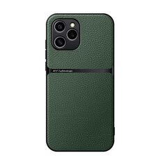 Per Honor 60 SE Custodia per telefono antiurto magnetica in pelle Litchi con copertura completa (verde)