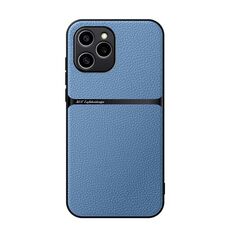 Per Honor 60 SE Custodia per telefono antiurto magnetica in pelle Litchi con copertura completa (blu)