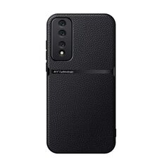 Per Honor 80 GT Custodia per telefono antiurto magnetica in pelle Litchi con copertura completa (nera)