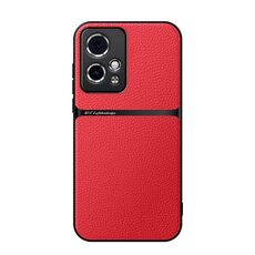 Per Honor 90 GT Custodia per telefono antiurto magnetica in pelle Litchi con copertura completa (rossa)