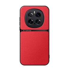 Per Honor Magic7 Pro Custodia per telefono antiurto magnetica in pelle Litchi con copertura completa (rossa)