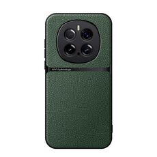 Per Honor Magic7 Pro Custodia per telefono antiurto magnetica in pelle Litchi con copertura completa (verde)