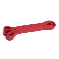 Fascia di resistenza in lattice per allenamento della forza, anello di resistenza per trazioni, anello assistito per yoga, fascia elastica, specifiche: 2080x4,5x13 mm, rosso