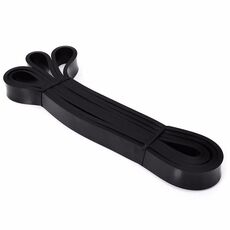 Fascia di resistenza in lattice, allenamento della forza, anello di resistenza, trazioni, anello assistito, fascia elastica per yoga, specifiche: 2080x4,5x22 mm, nero