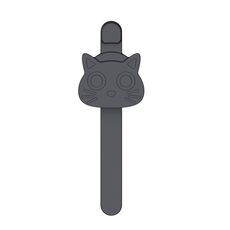 Segnalibro magnetico in silicone che segue la pagina che gira Strumenti ausiliari di lettura (nero)