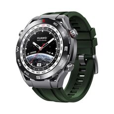 3 pezzi stile più lungo per Huawei Watch Ultimate cinturino di ricambio in silicone (verde)