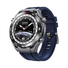 3 pezzi stile più lungo per Huawei Watch Ultimate cinturino di ricambio in silicone (blu notte)