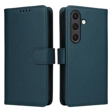 Per Samsung Galaxy S25 5G BETOPNICE BN-005 2 in 1 Custodia staccabile in vera pelle (blu)