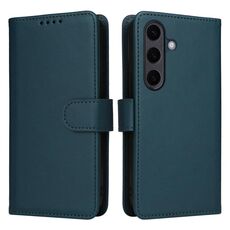 Per Samsung Galaxy S25+ 5G BETOPNICE BN-005 2 in 1 Custodia staccabile in vera pelle (blu)