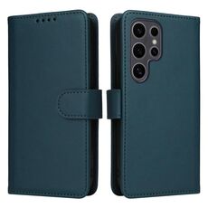 Per Samsung Galaxy S25 Ultra 5G BETOPNICE BN-005 2 in 1 Custodia staccabile in vera pelle (blu)