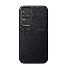 Per vivo S18 Pro / vivo V30 Pro Custodia per telefono antiurto magnetica in pelle Litchi a copertura totale (nera)