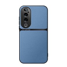 Per vivo S19 Pro / vivo V40 Custodia per telefono antiurto magnetica in pelle Litchi a copertura totale (blu)