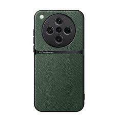 Per OPPO Find X8 Pro Custodia per telefono antiurto magnetica in pelle Litchi con copertura totale (verde)