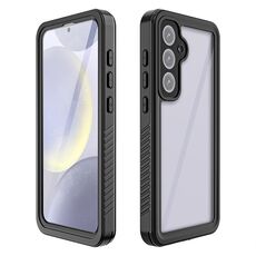 Per Samsung Galaxy S24 FE 5G RedPepper Custodia per telefono TPU ibrida in PC impermeabile IP68 antiurto (nero)