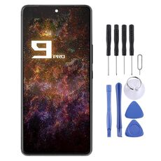 Per Asus ROG Phone 9 Pro 5G AMOLED Schermo LCD originale con digitalizzatore Assemblaggio completo (Nero)