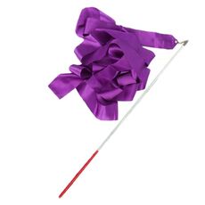 10 pezzi 4m Nastri per ginnastica ritmica Danza Fitness Giocattoli Attrezzatura sportiva, Colore: Viola