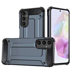 Per Samsung Galaxy S24 FE 5G Magic Armor TPU Hybrid PC Phone Case (blu navy)