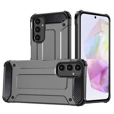 Per Samsung Galaxy S24 FE 5G Magic Armor TPU Hybrid PC Phone Case (grigio)